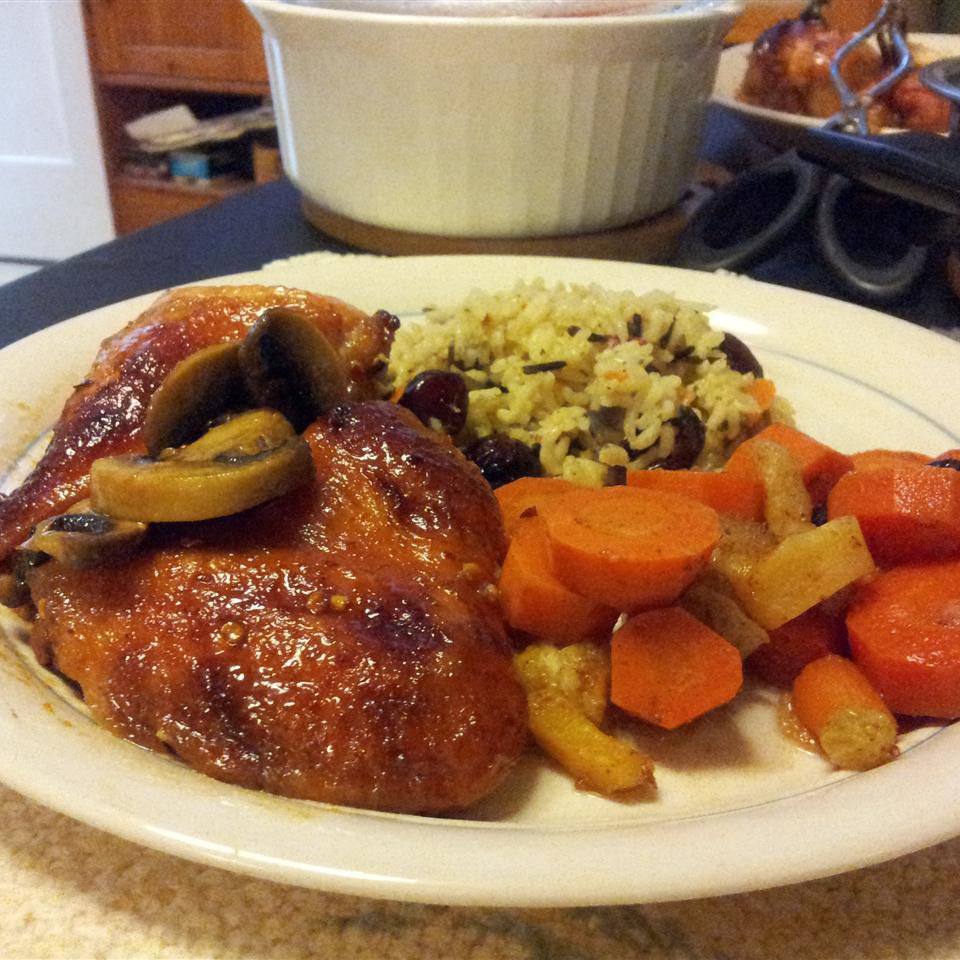 Honey-Glazed Baked Chicken