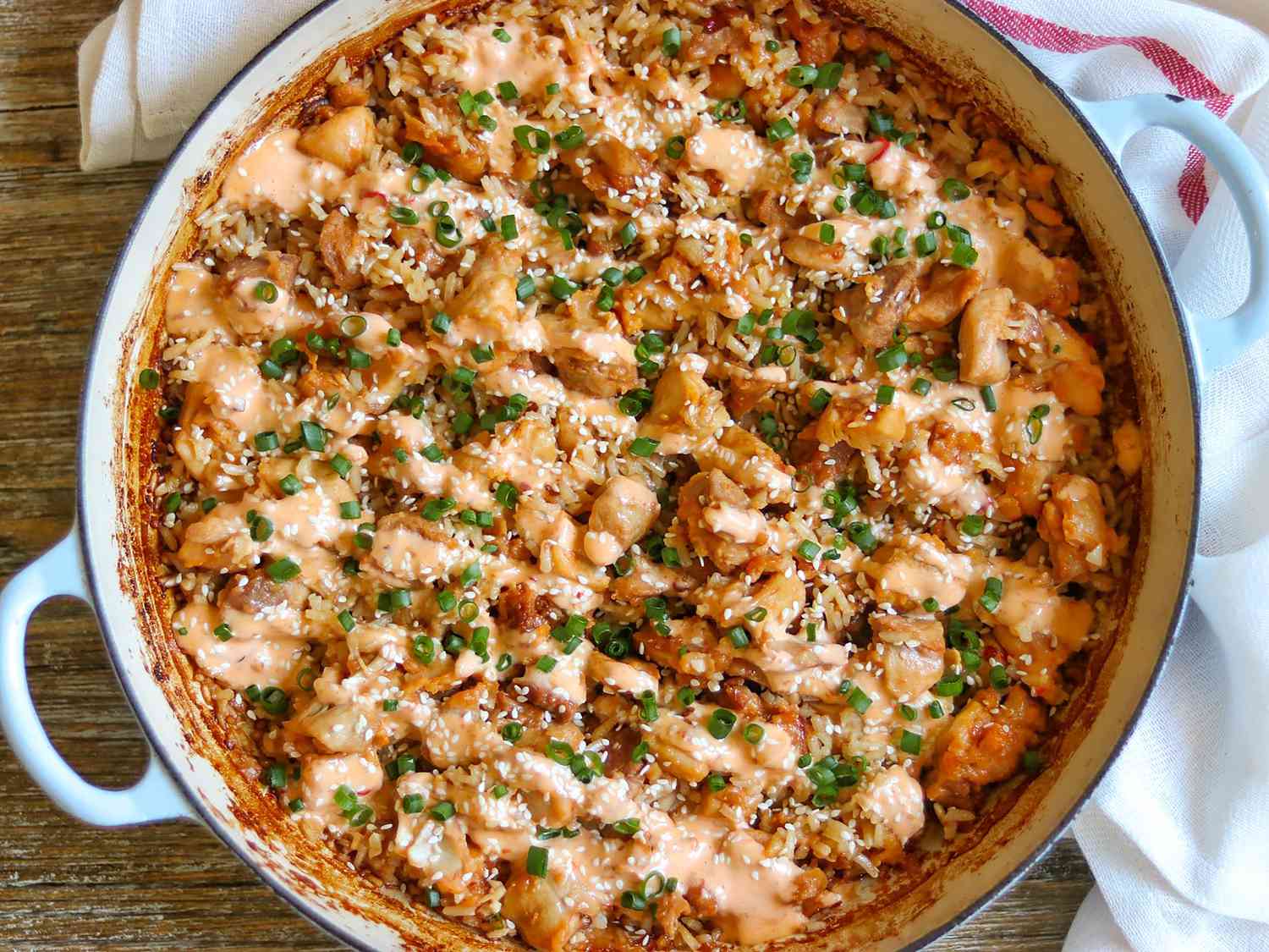 This Bang Bang Chicken Casserole Is Here to Level Up Your Weeknight Dinner Routine