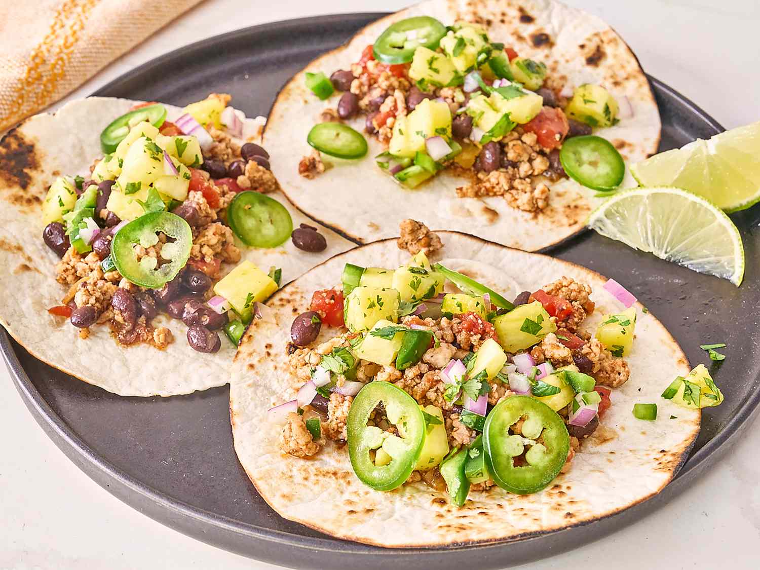 Easy Pork Tacos with Pineapple Salsa