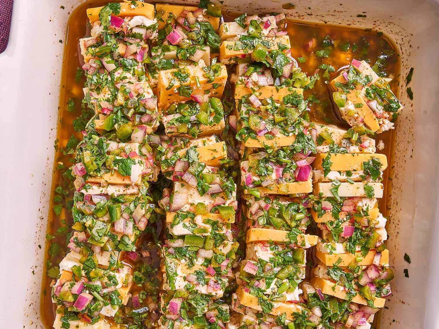 Mexican-Style Marinated Cheese