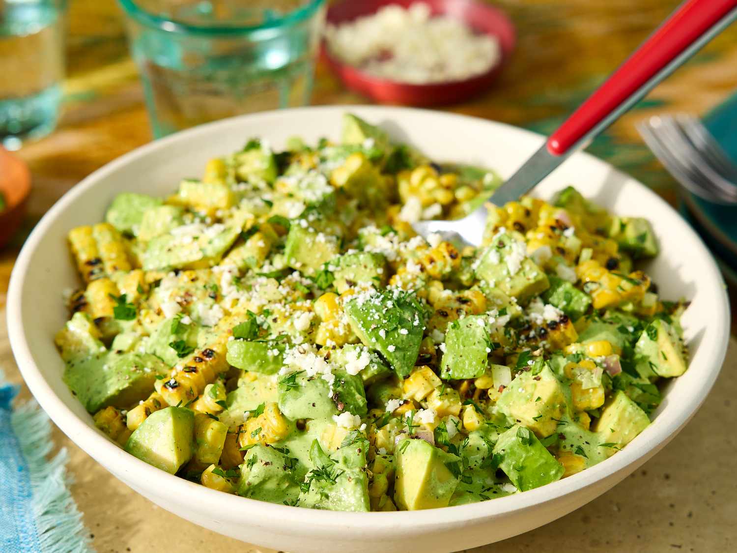 Green Goddess Corn Salad