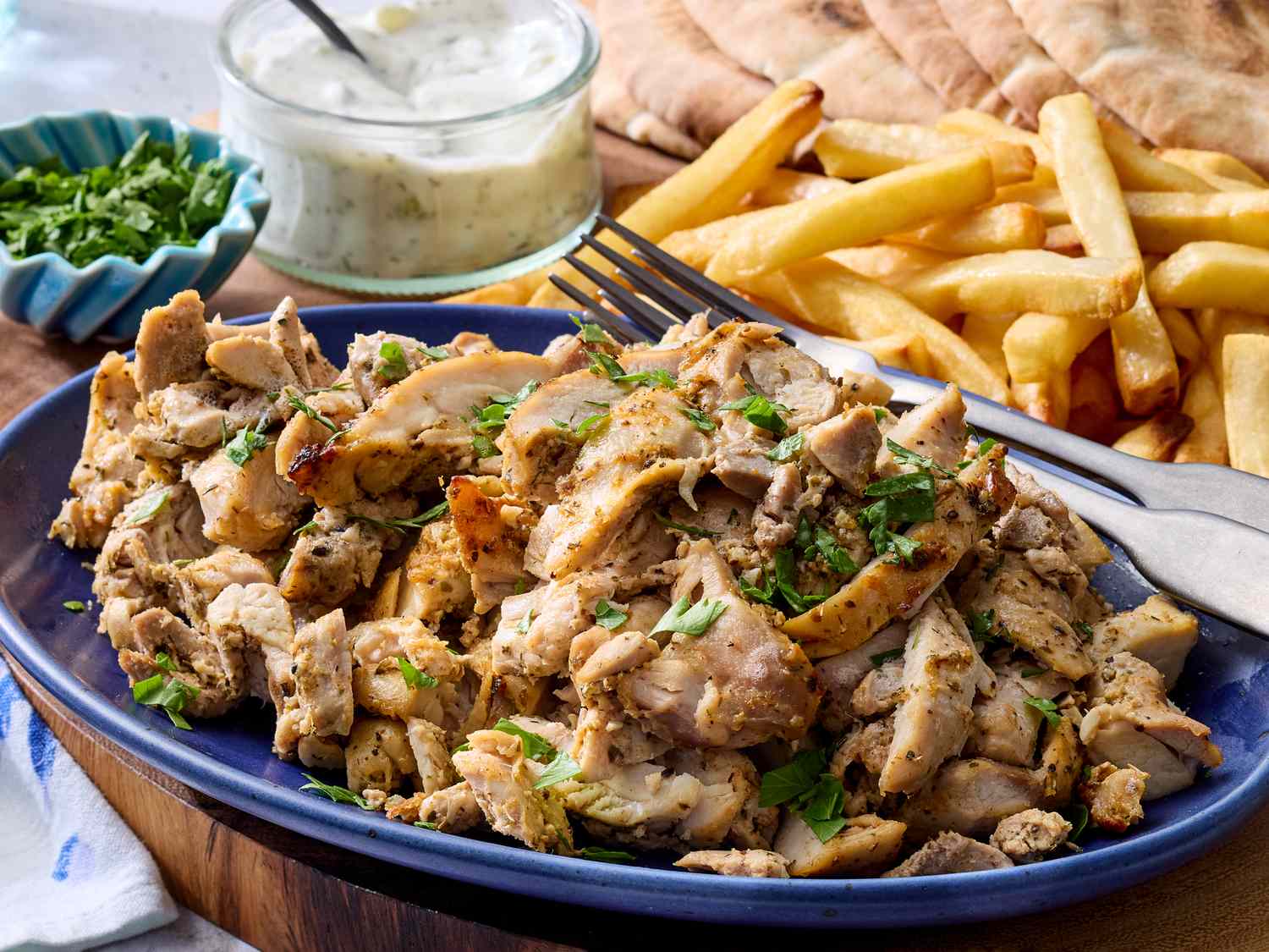 Loaf Pan Chicken Gyros