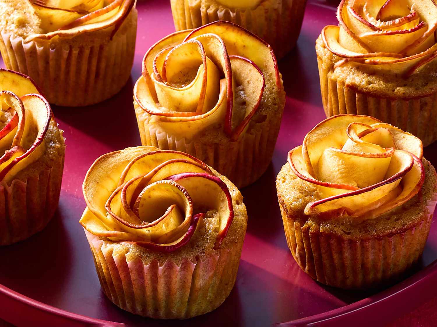 Apple Rose Muffins