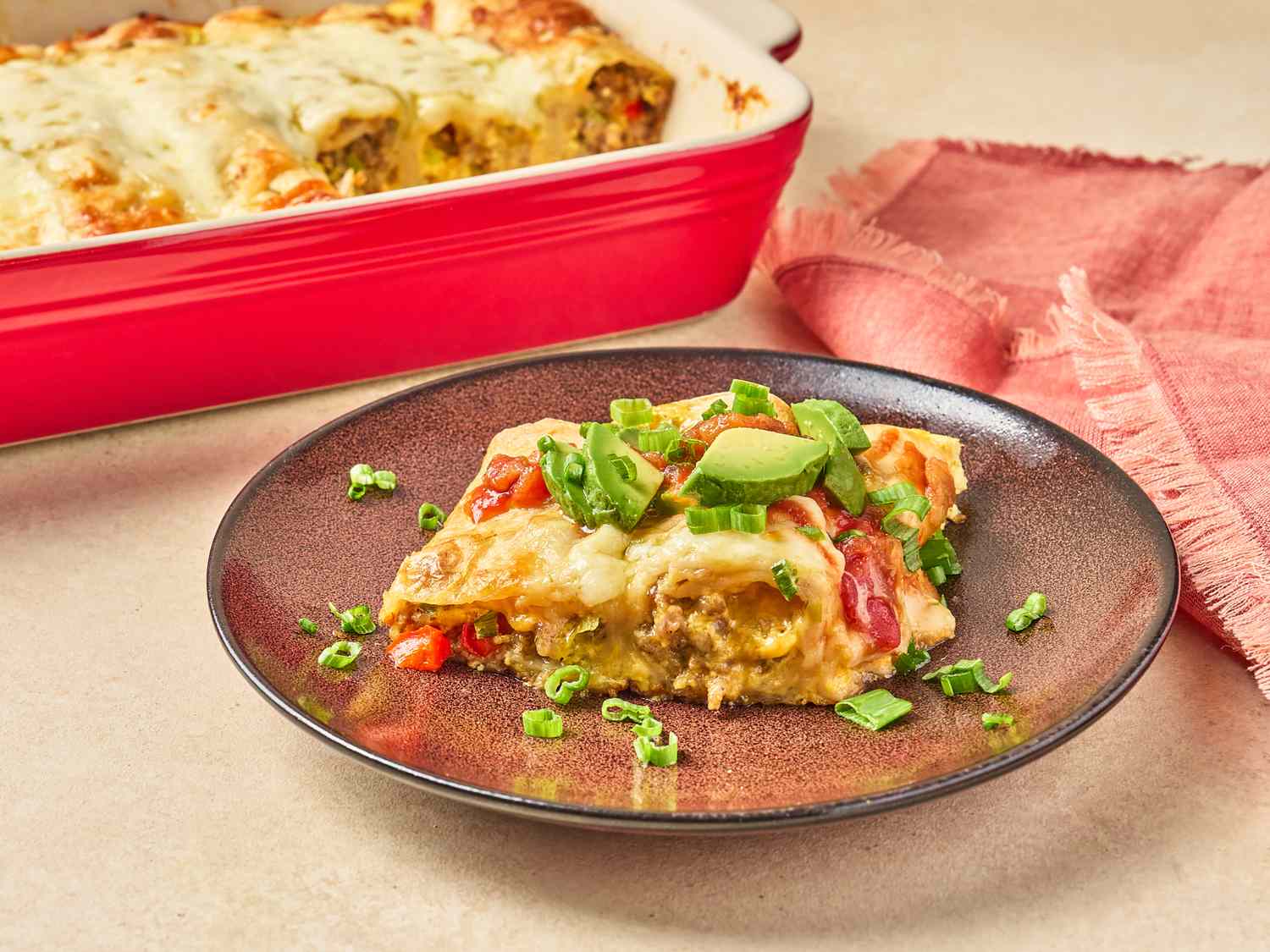 Creamy Breakfast Enchiladas