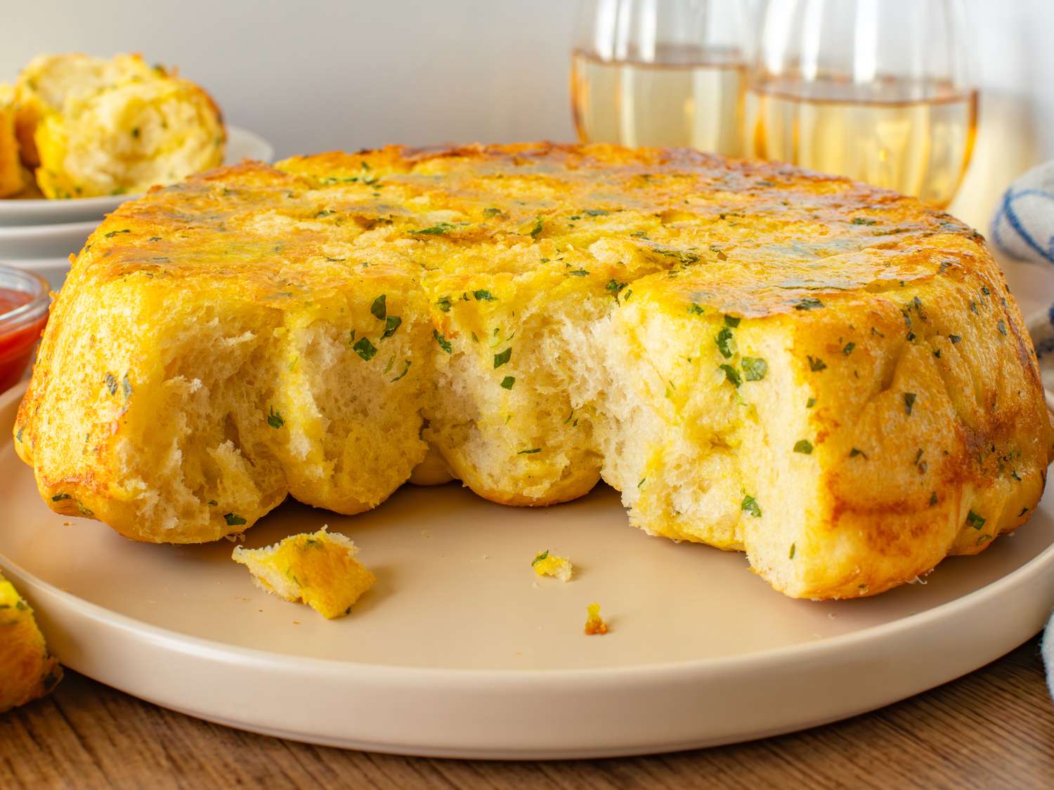 Garlic Knot Monkey Bread