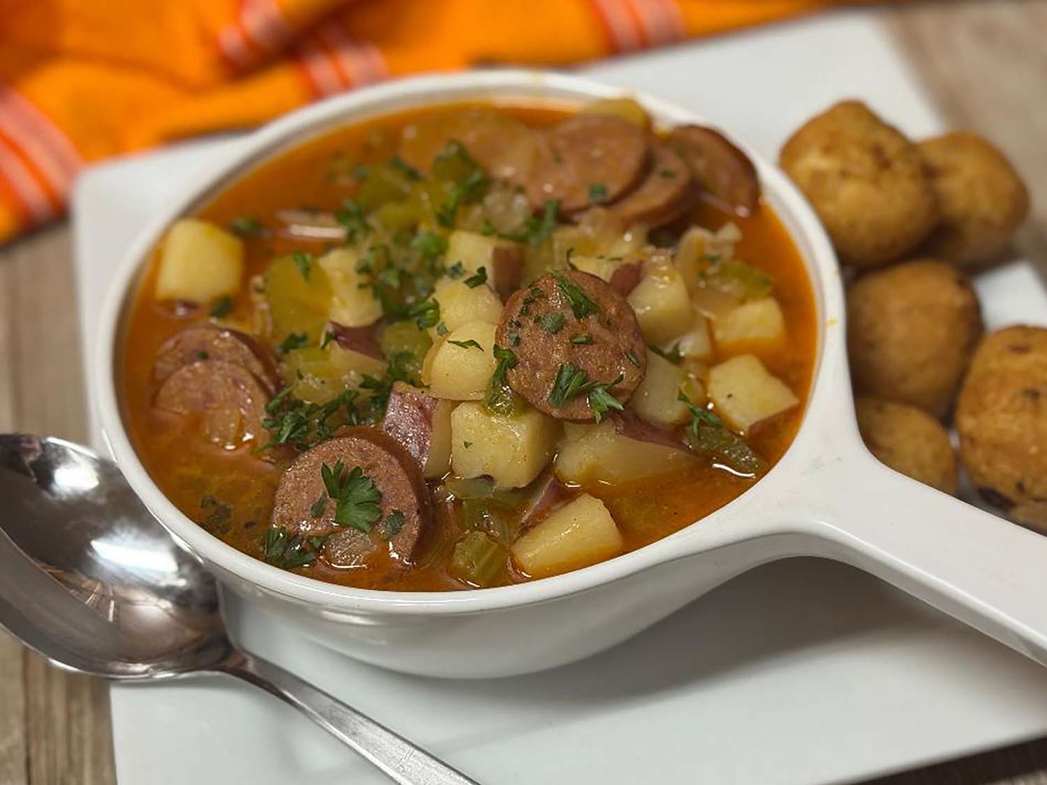 Cajun Andouille Potato Soup