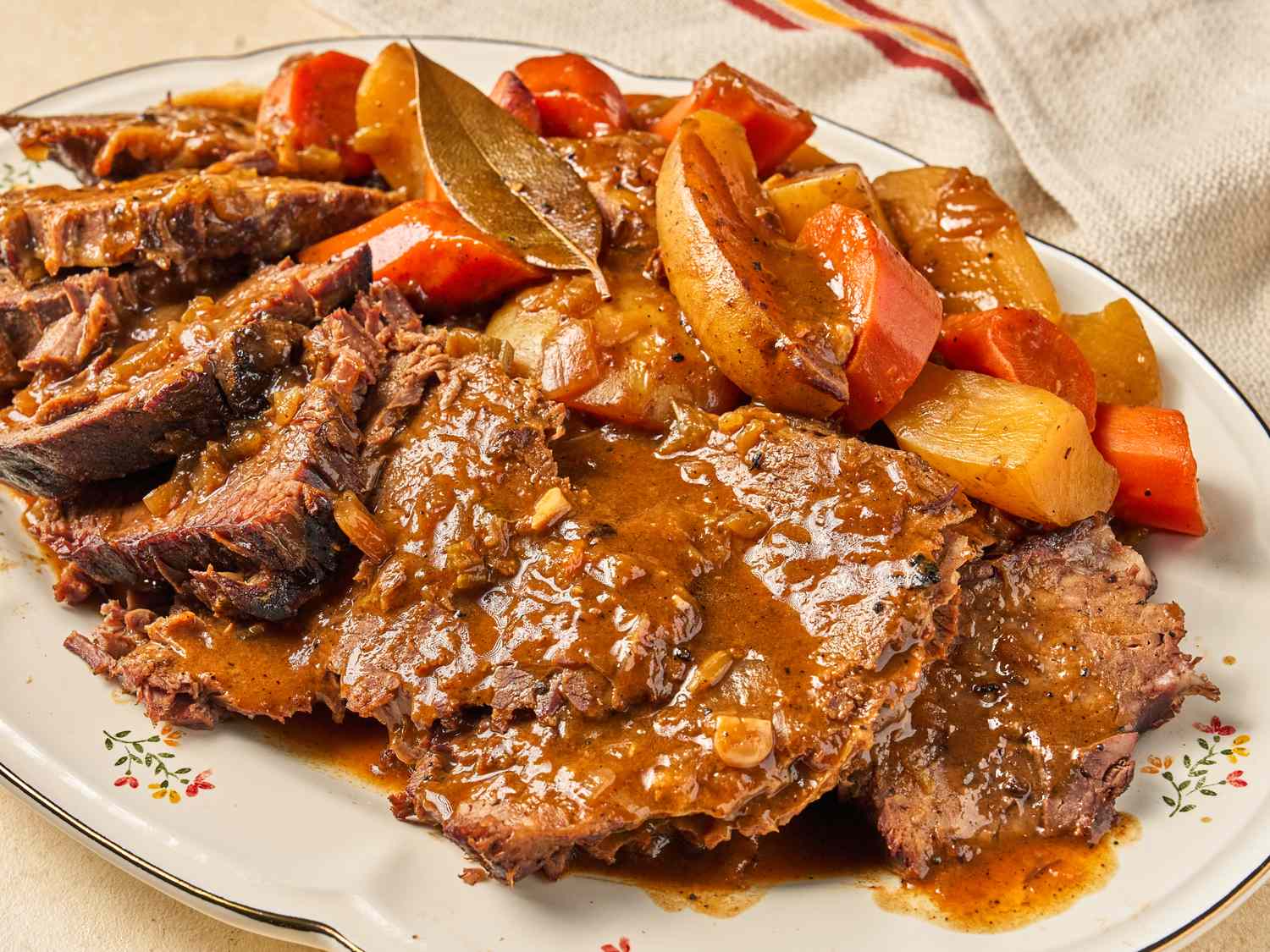 Homemade Pot Roast and Gravy
