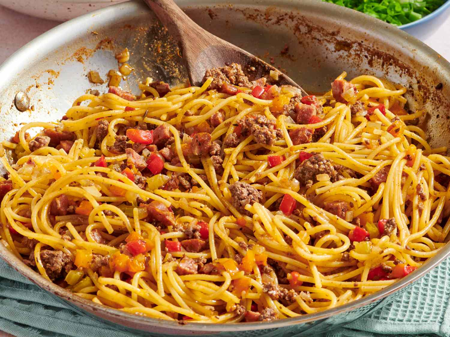 One-Pan Dirty Spaghetti