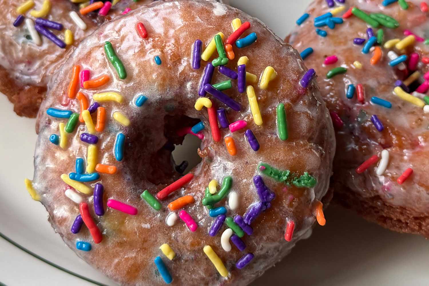 Funfetti Cake Donuts