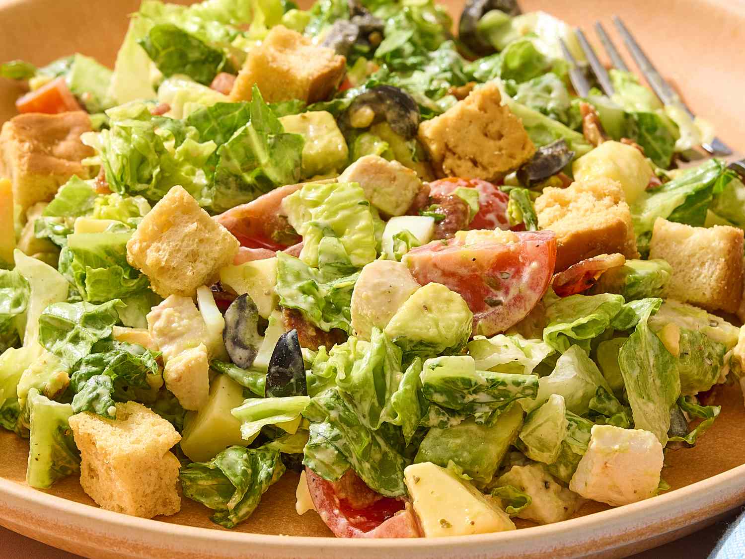 Chicken Chopped Salad for One