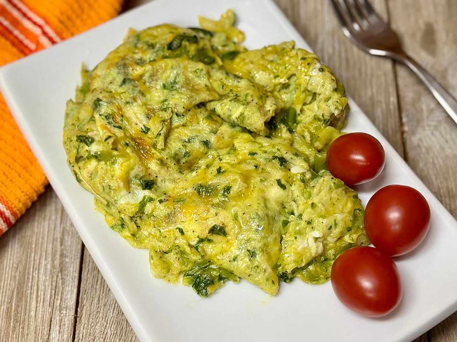 Poke Scrambled Eggs