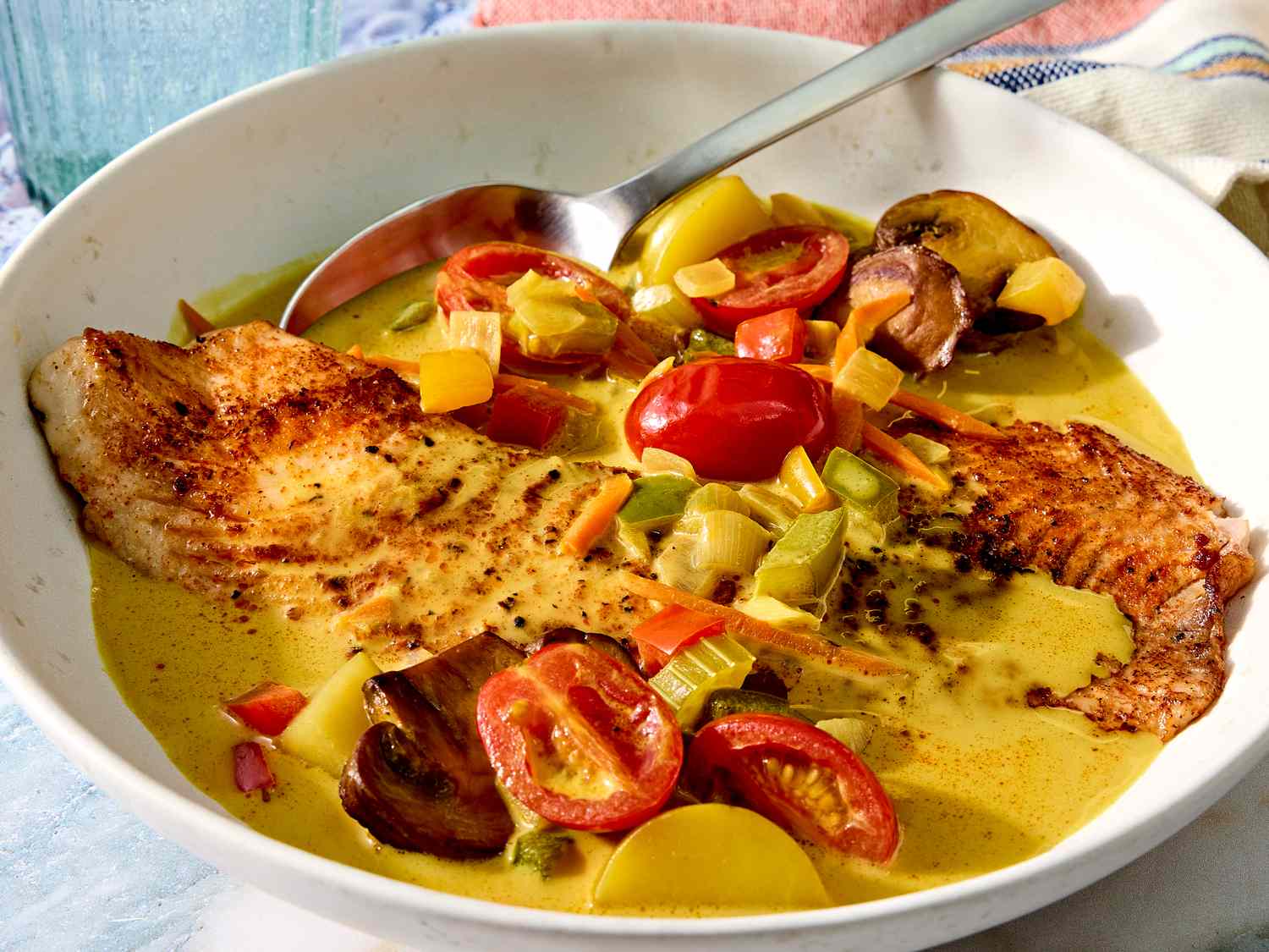 Coconut Curry Fish Stew