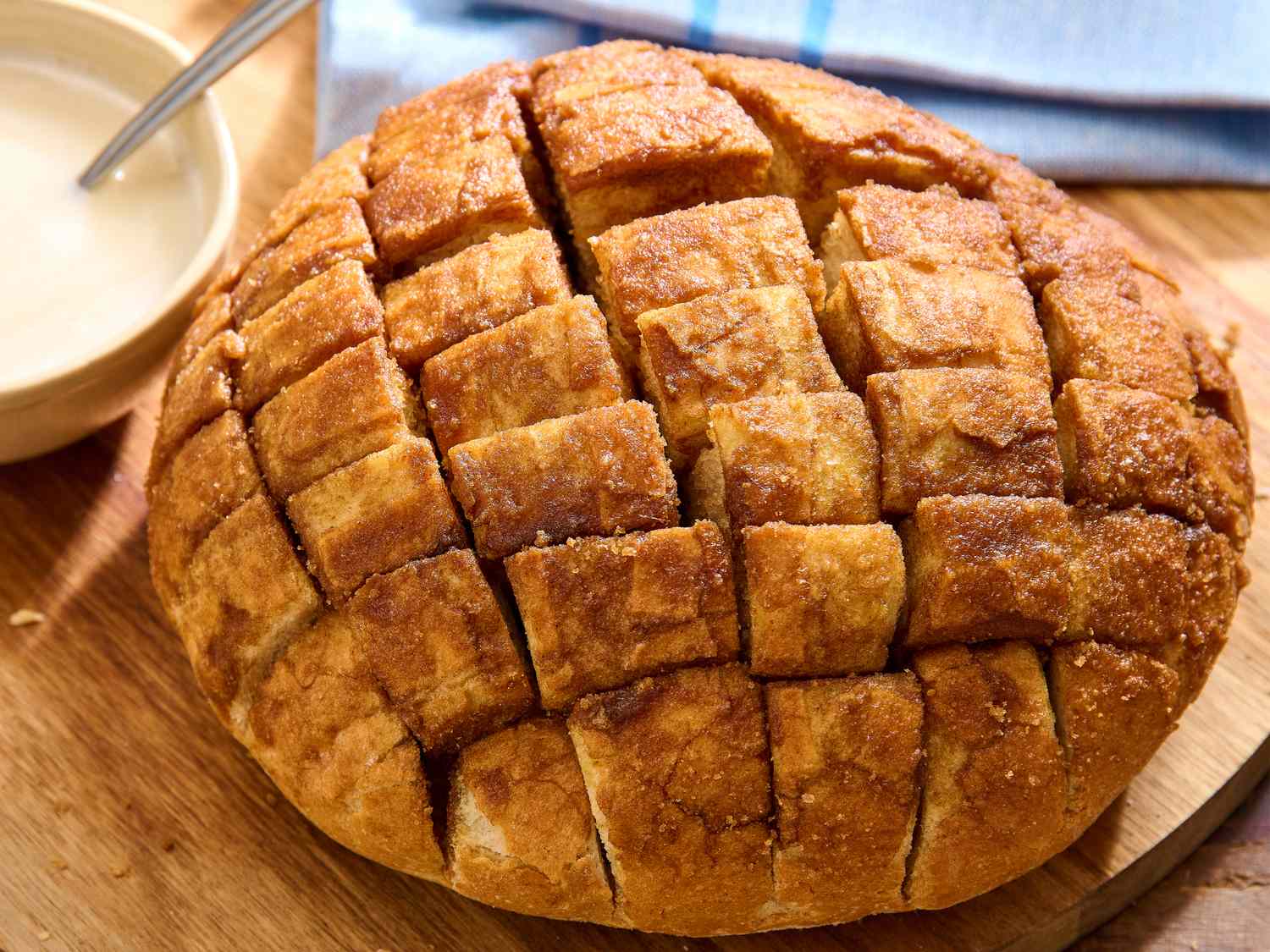 Brown Sugar Cinnamon Bloomin' Bread