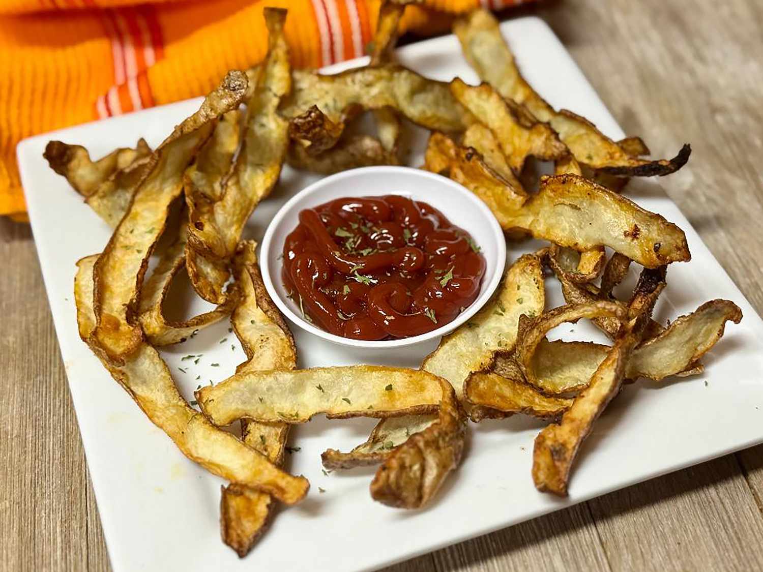 Air Fryer Potato Peel Chips