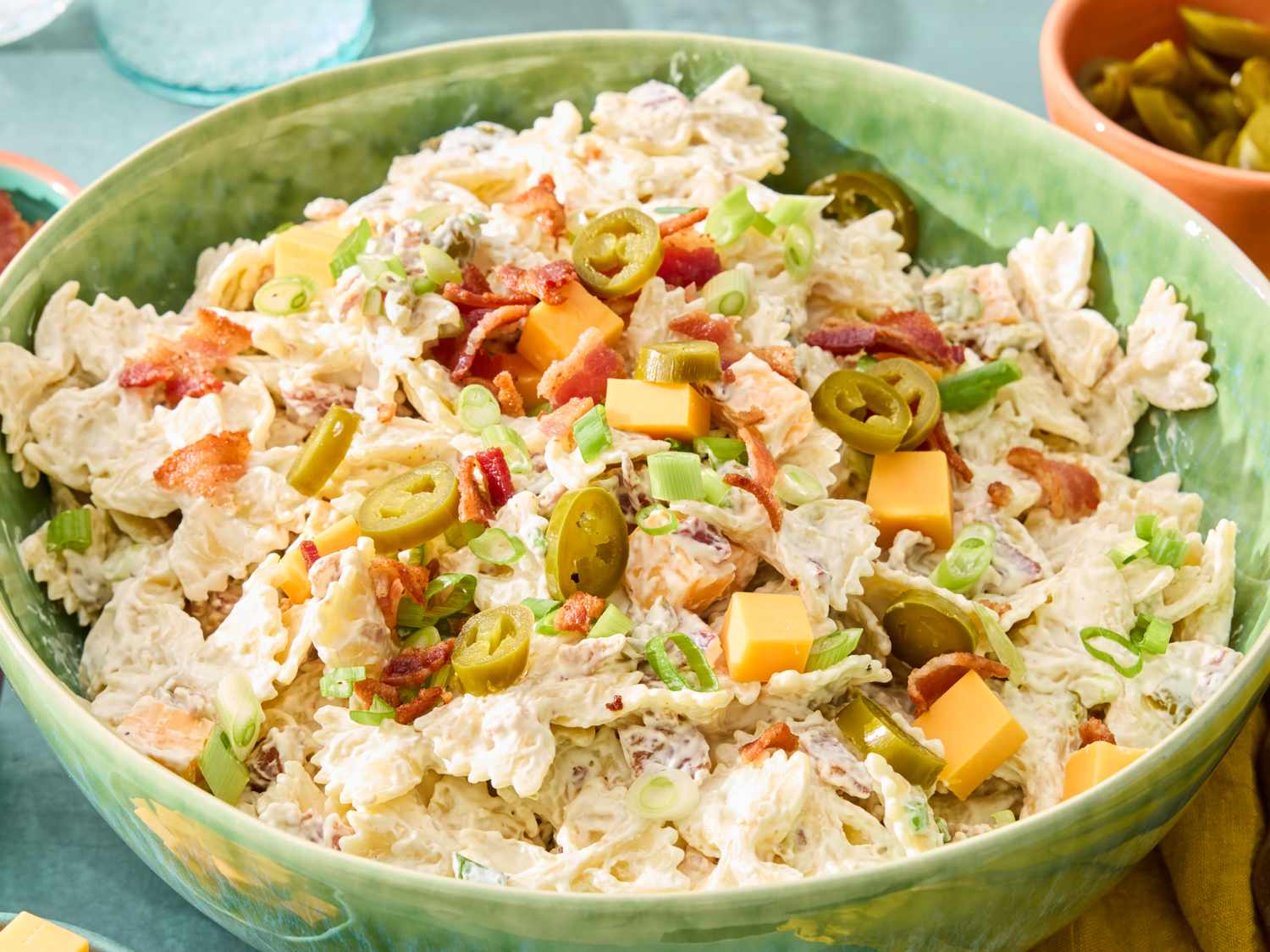 Jalapeño Popper Pasta Salad