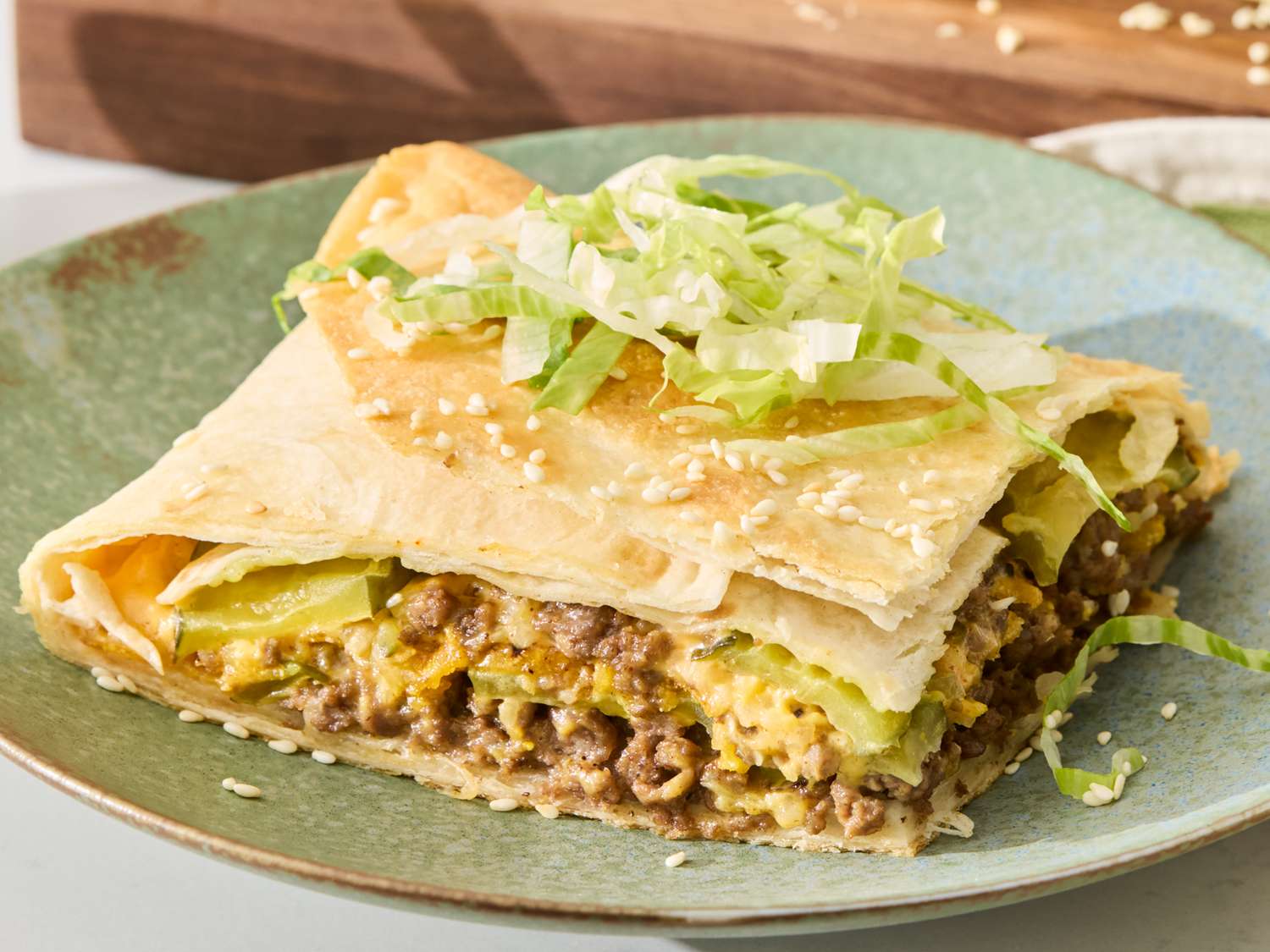 Big Mac Crunchwrap Casserole