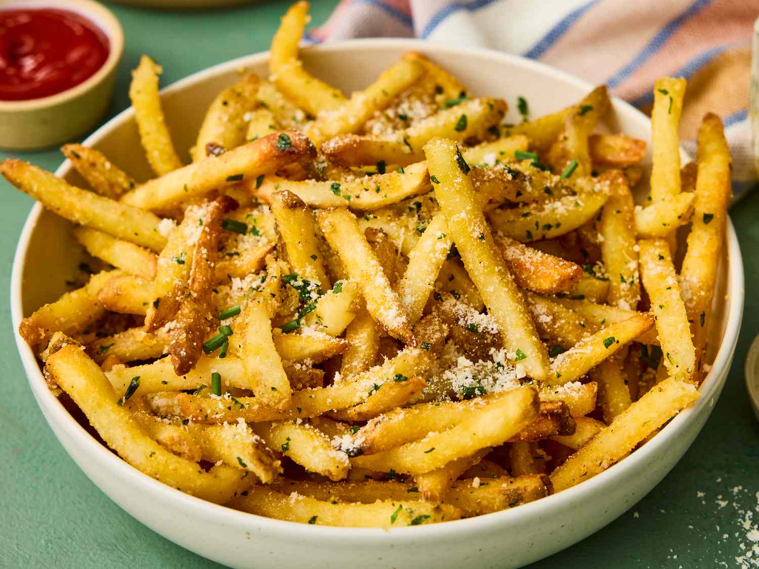Garlic Butter Parmesan Fries