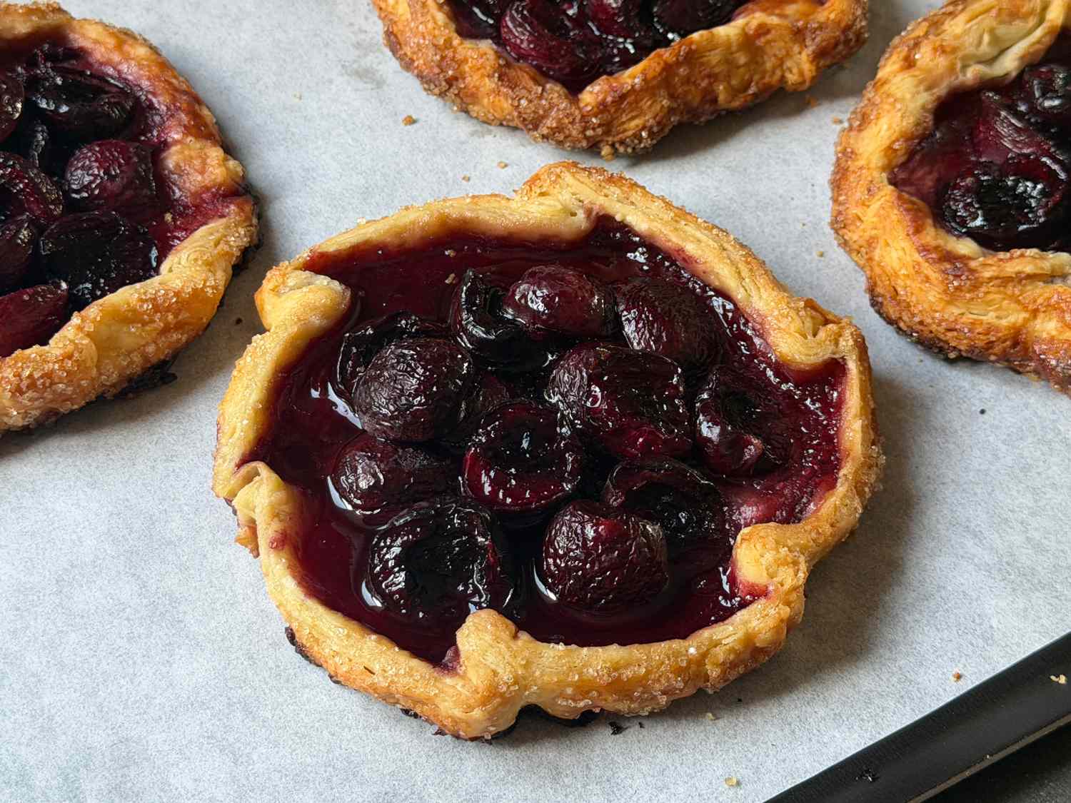 Mini Cherry Galettes