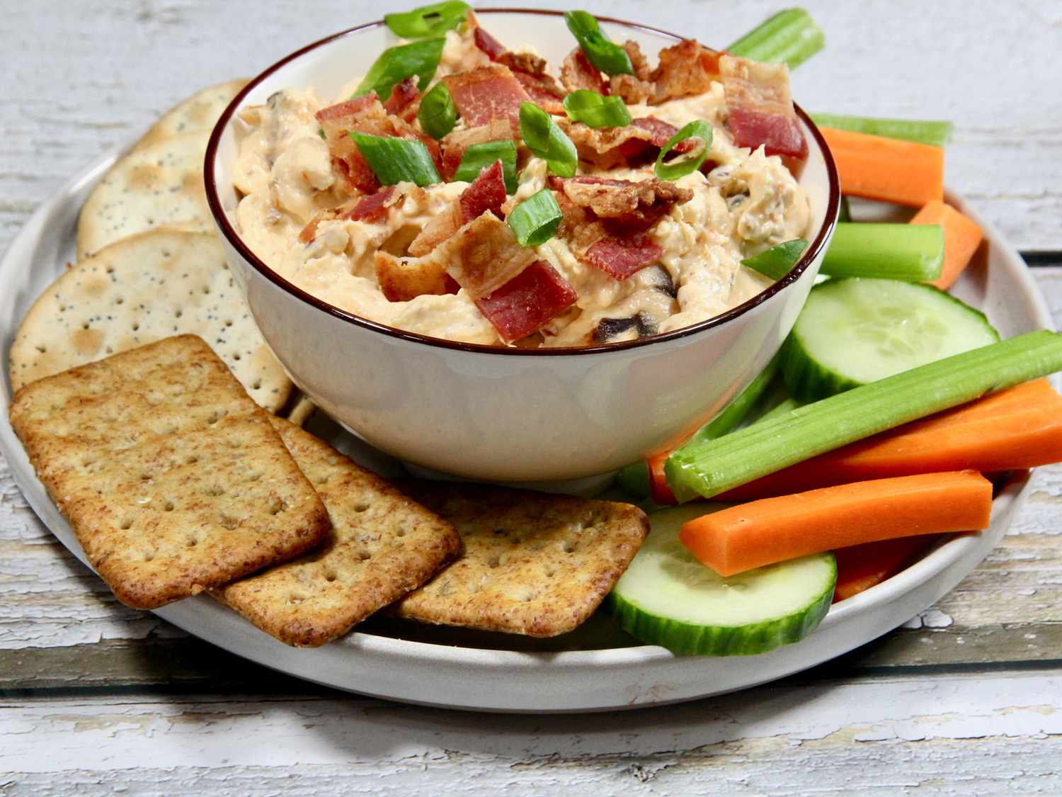 Bacon Date Cream Cheese Dip