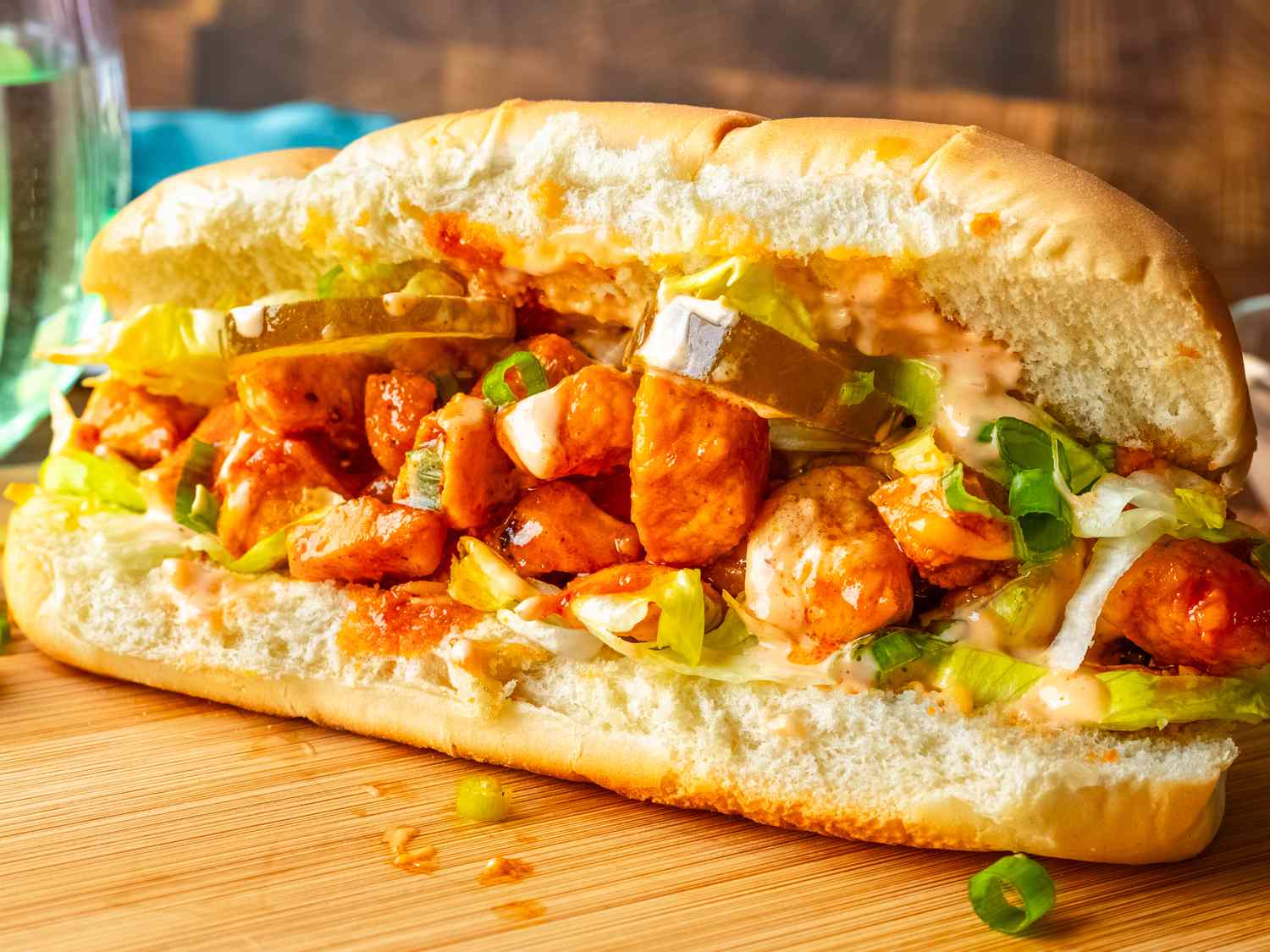 Korean BBQ-Style Chicken Sandwich