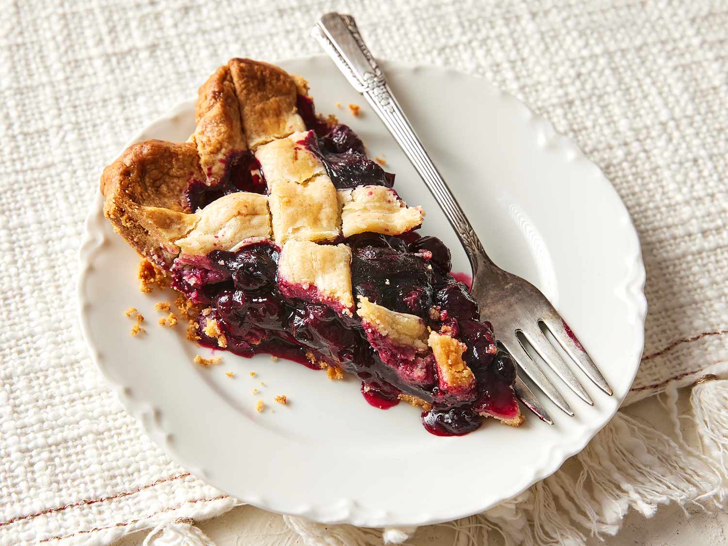 Homemade Blueberry Pie