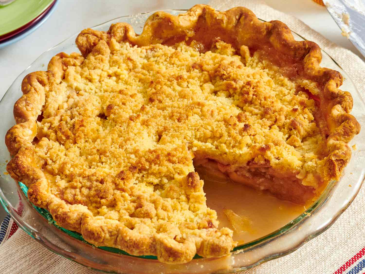 Apple Crumble Pie