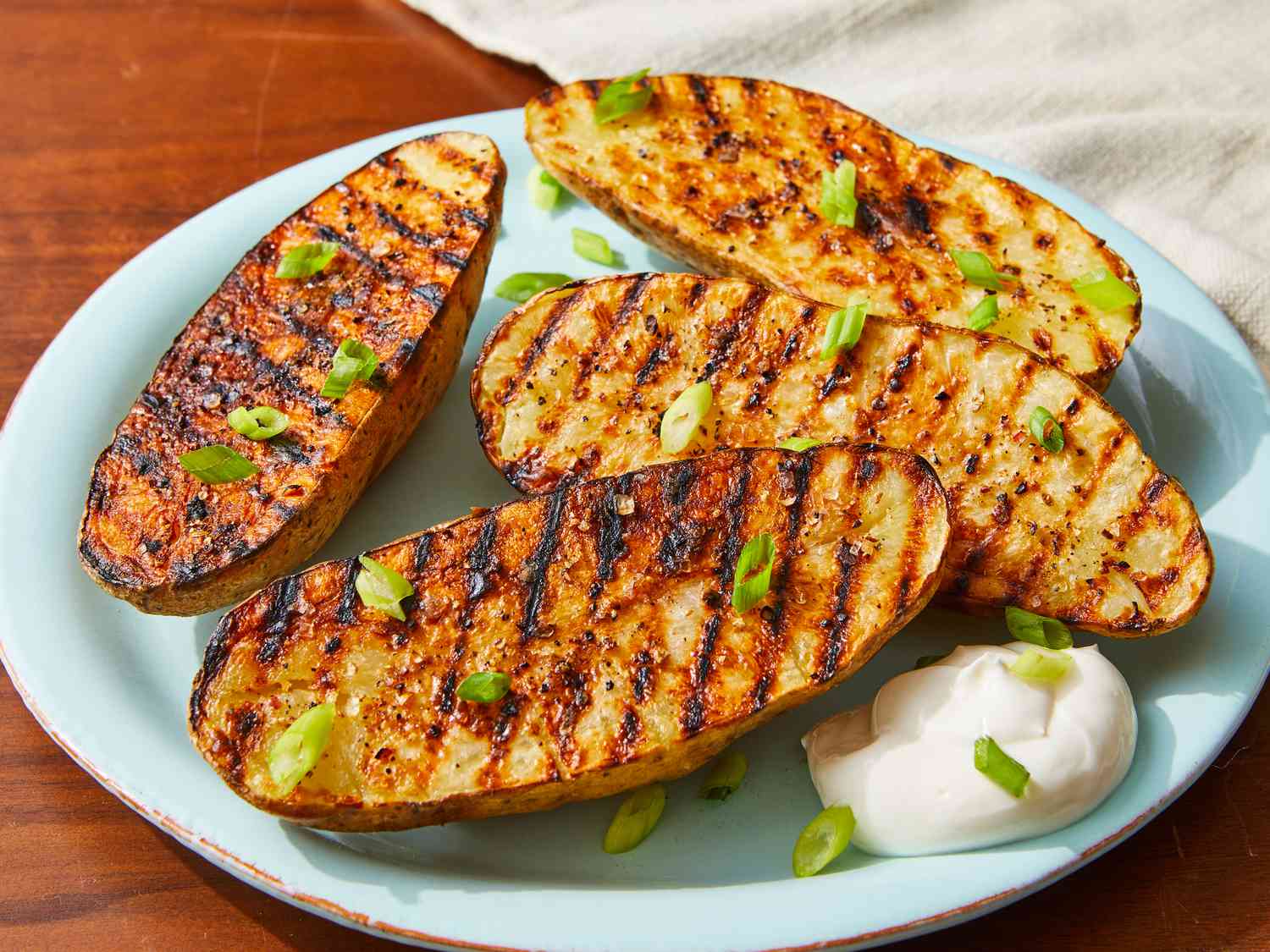 Quick and Easy Grilled Potatoes