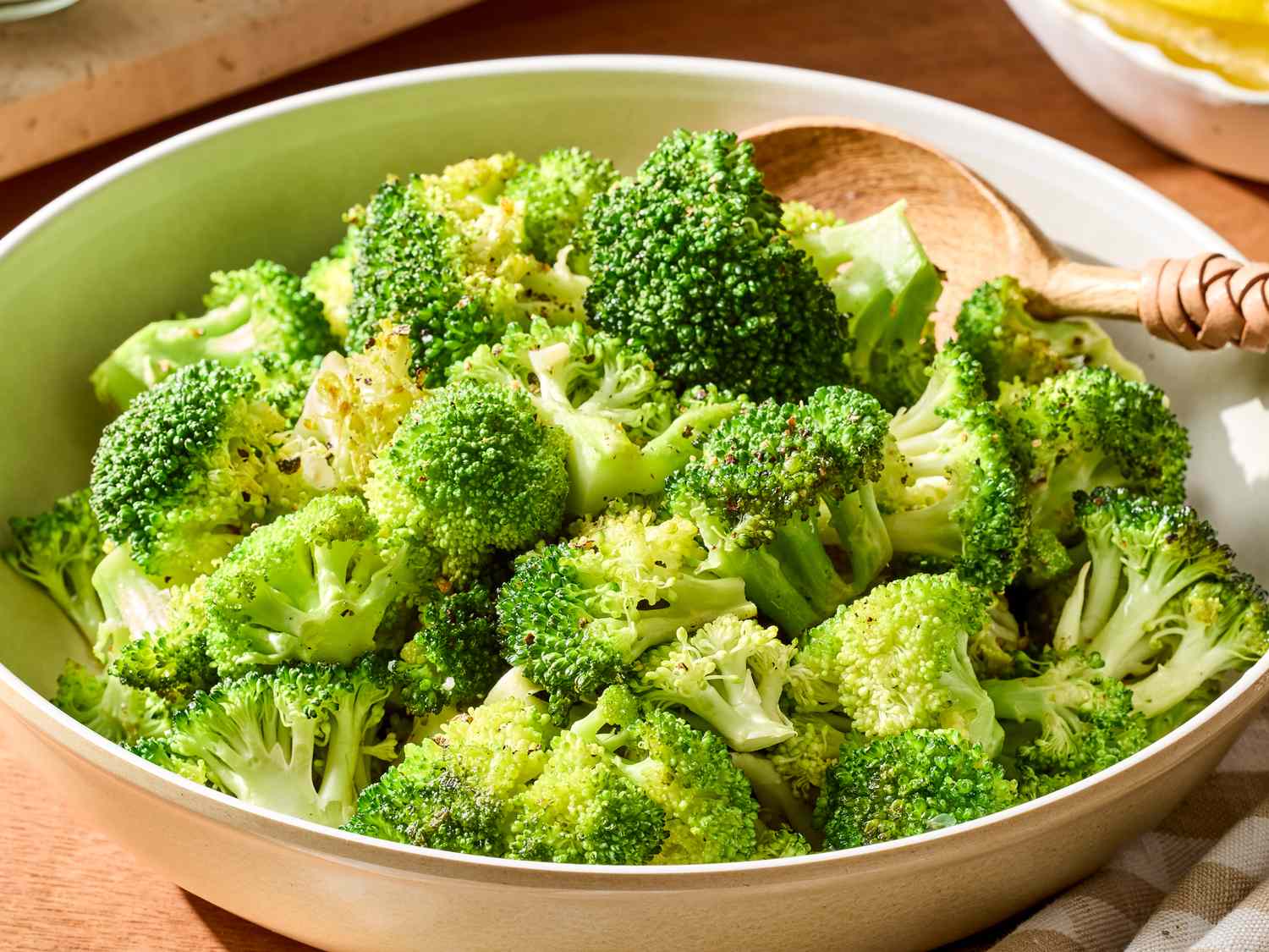Roasted Garlic Lemon Broccoli