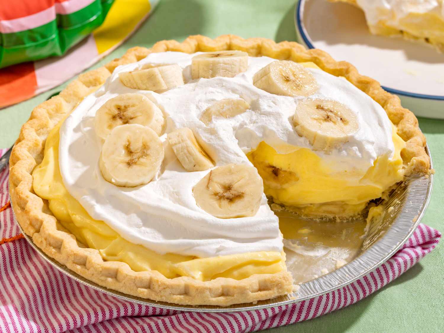 Banana Cream Pie with Pudding