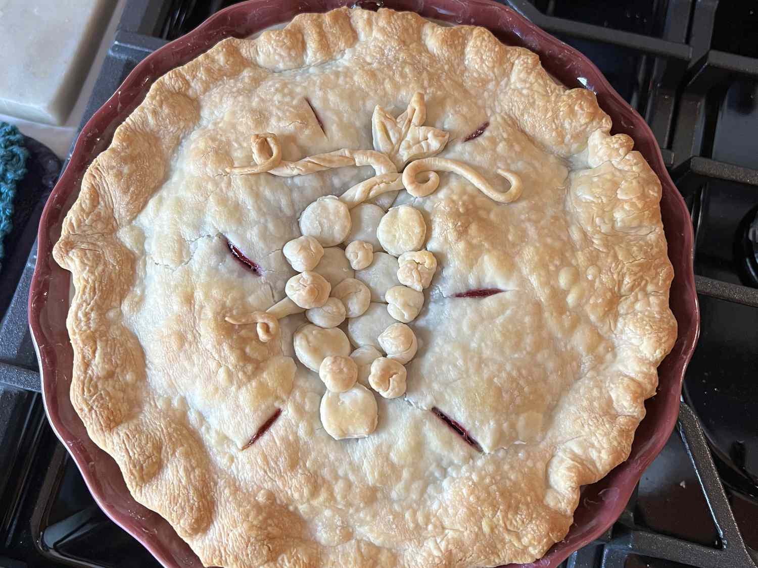 Concord Grape Pie
