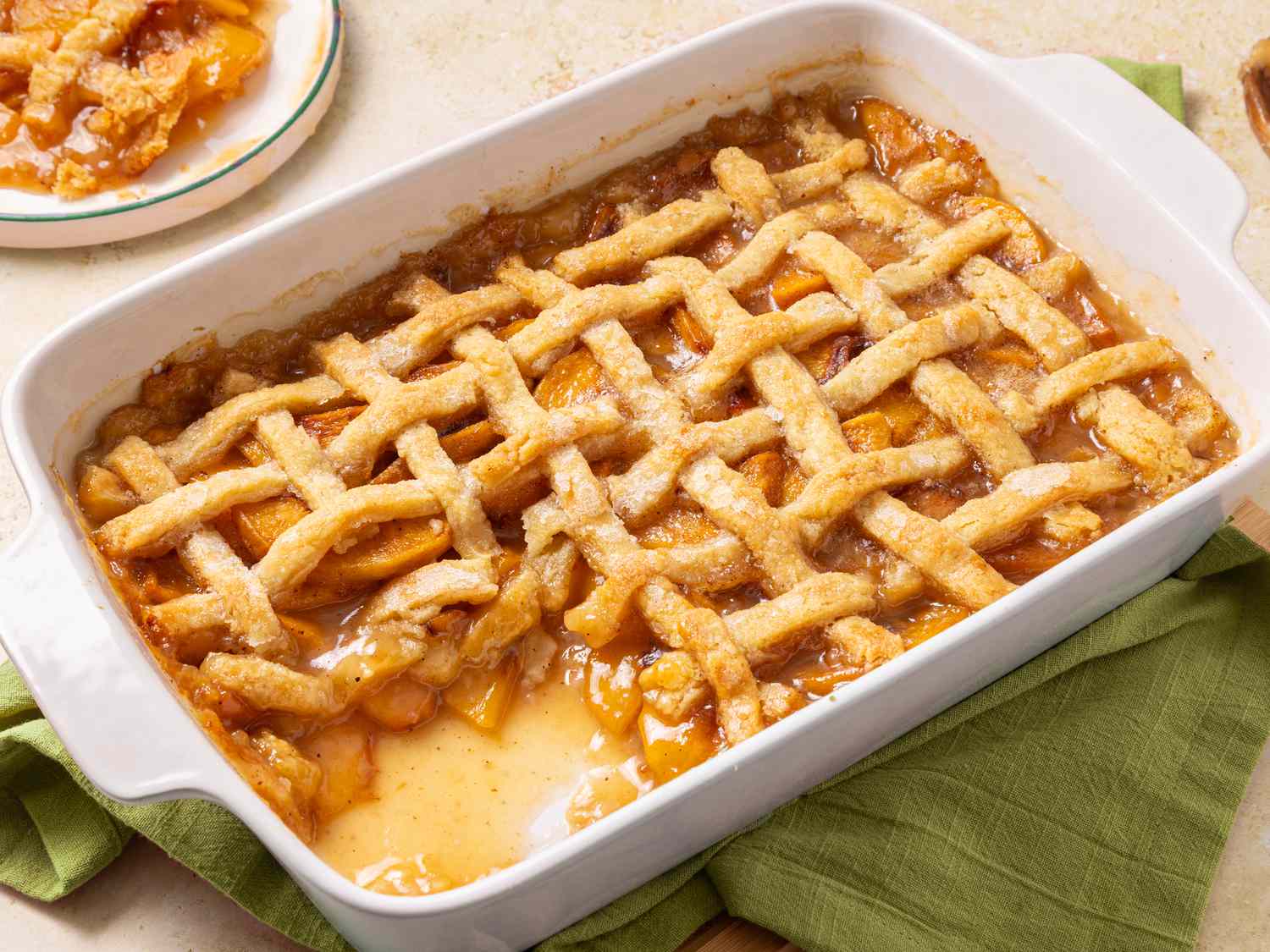 Old Fashioned Peach Cobbler