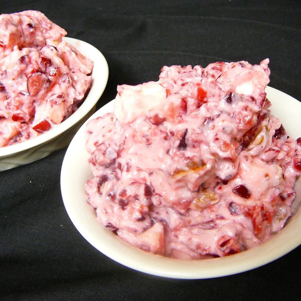 Sweet and Creamy Cranberry Salad