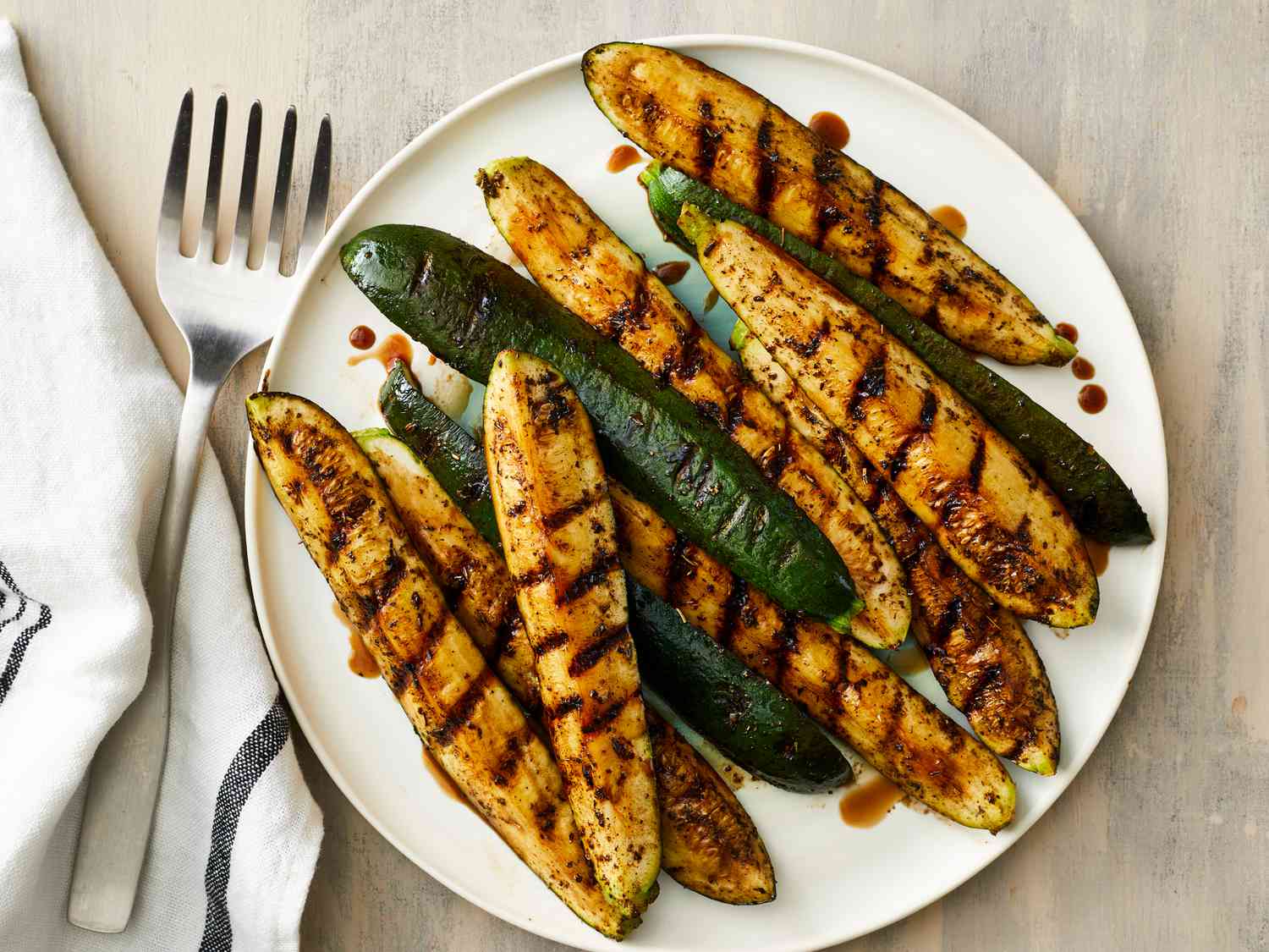 Perfect Grilled Zucchini