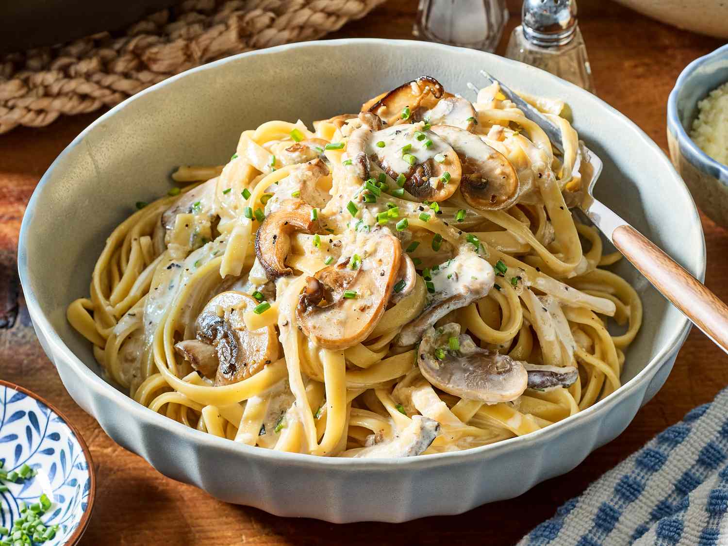Chef John’s Creamy Mushroom Pasta