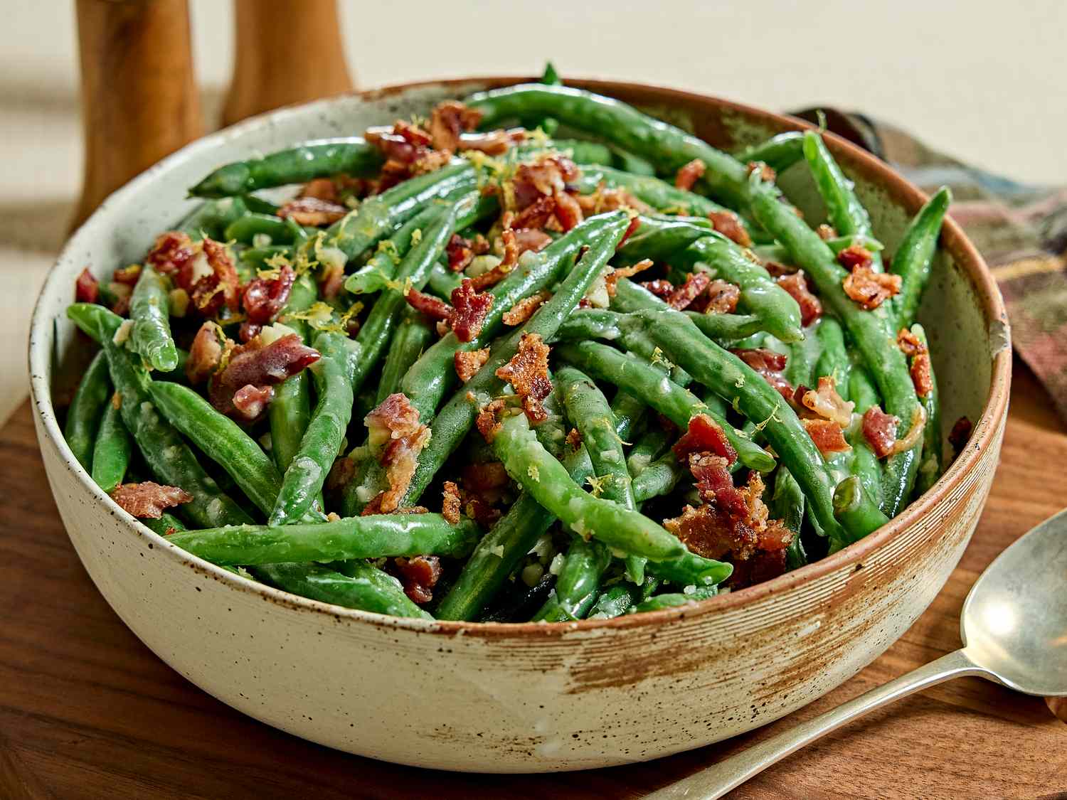 Bacon-Garlic Green Beans