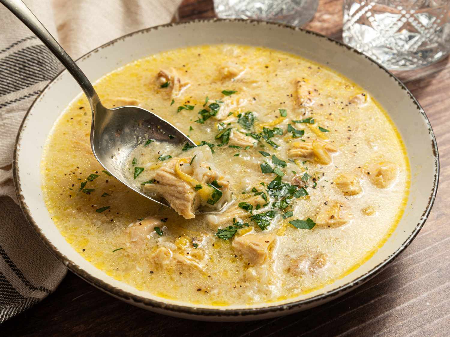 Avgolemono Soup