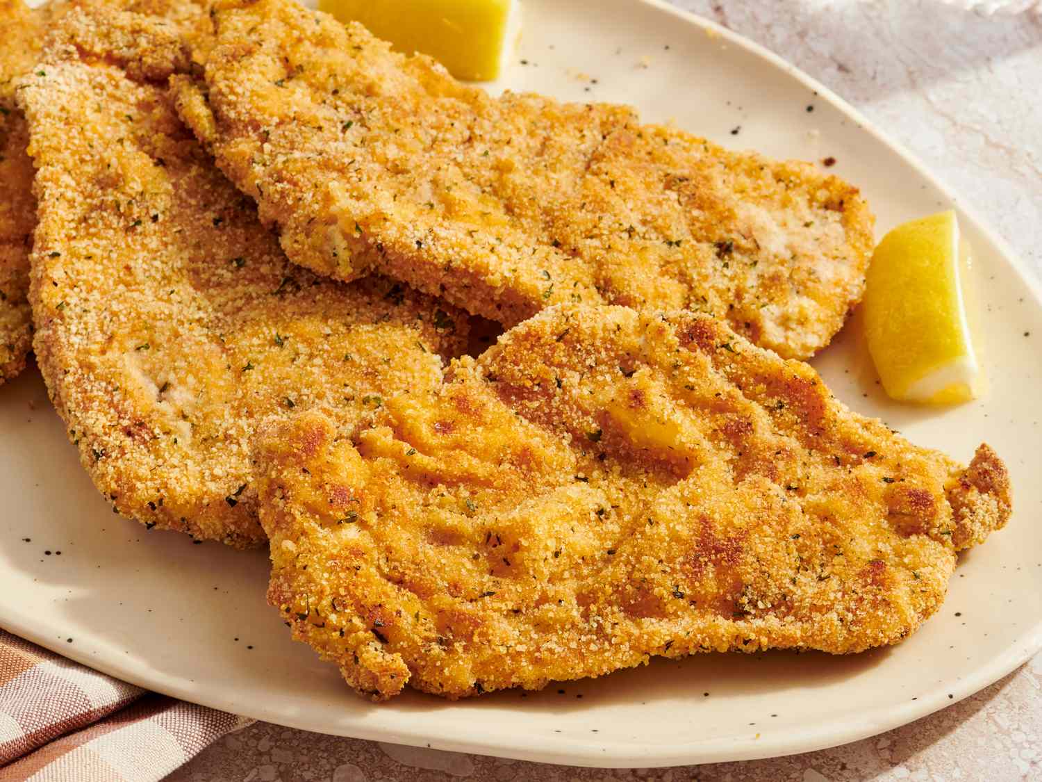 Baked Chicken Schnitzel