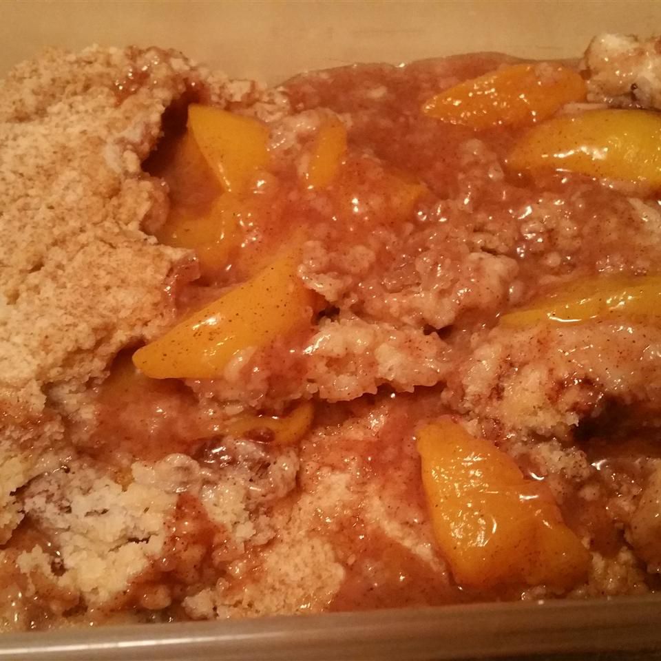 Easy Stovetop Peach Cobbler