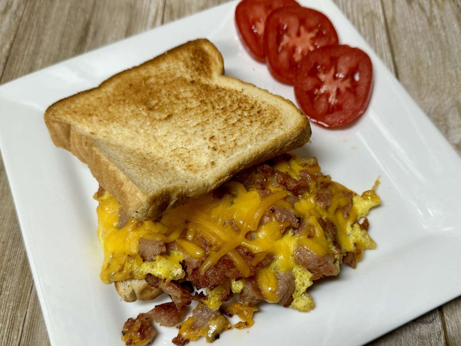 WWII Spam and Egg Sandwich