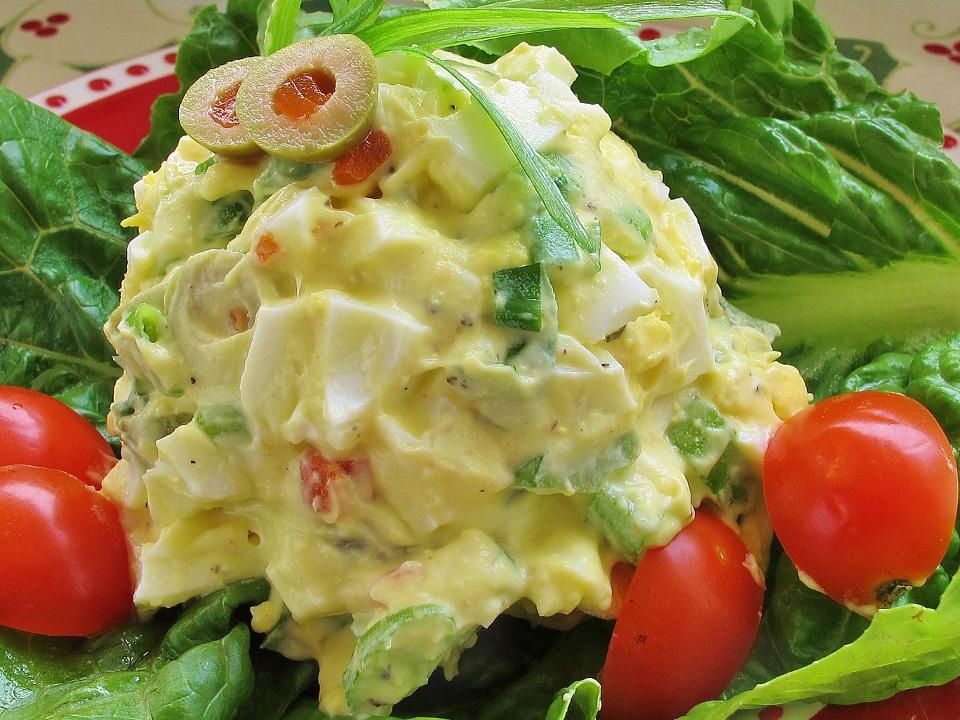 Egg Salad with Olives