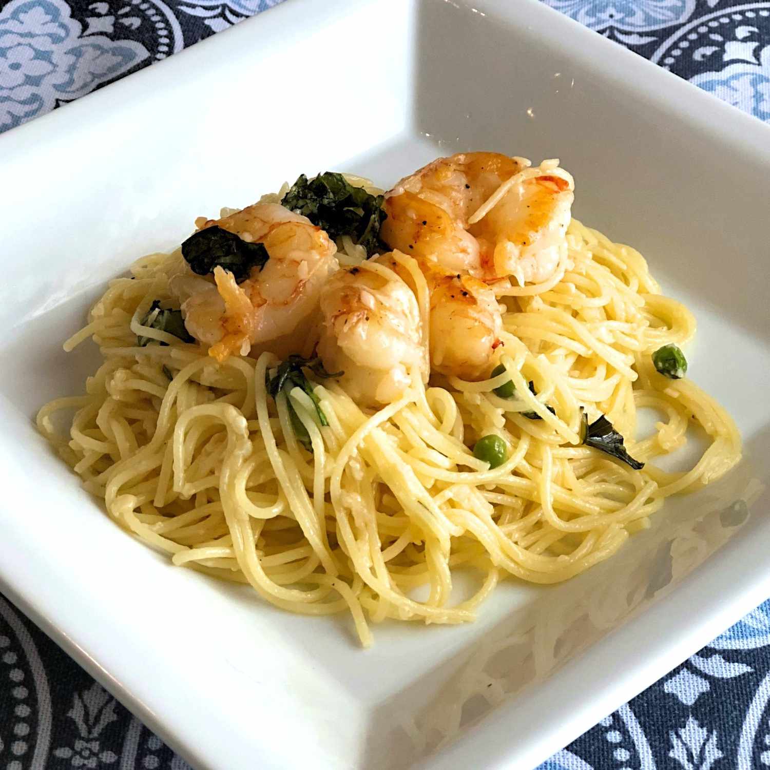 Last-Minute Lemon Shrimp Pasta