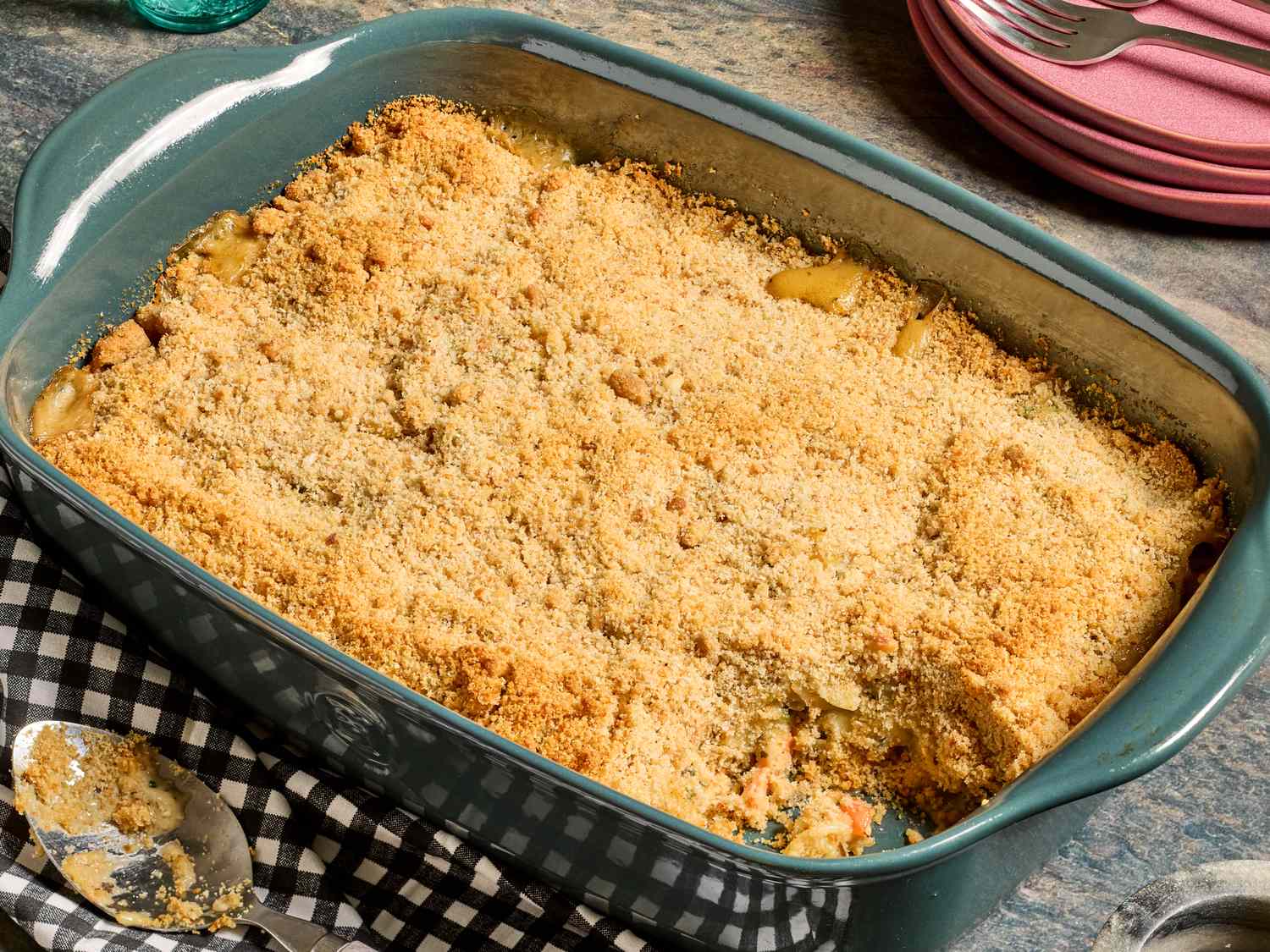 Chicken and Pasta Casserole with Mixed Vegetables