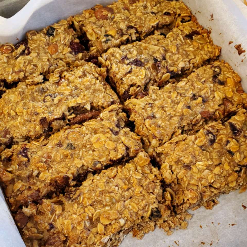Oatmeal Raisin Granola Bars