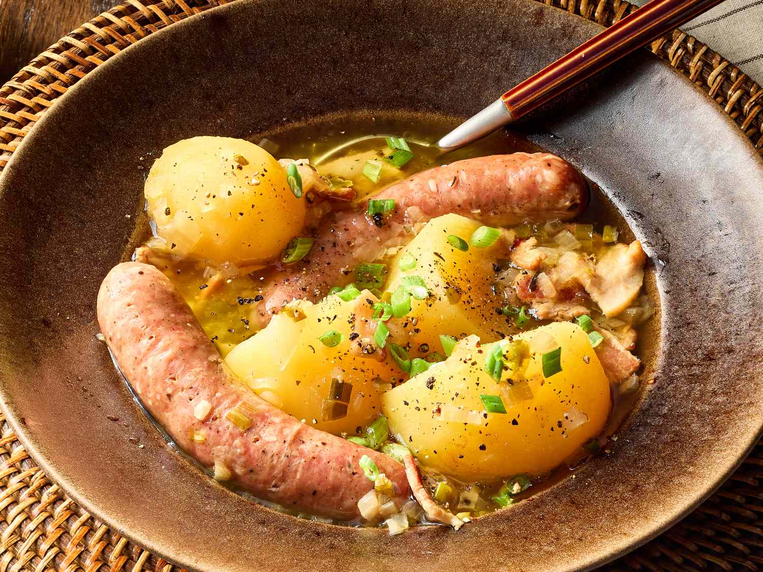 Dublin Coddle (Irish Sausage and Potato Stew)