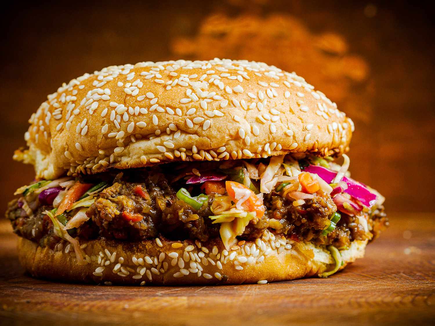 Asian-Inspired Pork and Mushroom Sloppy Joes