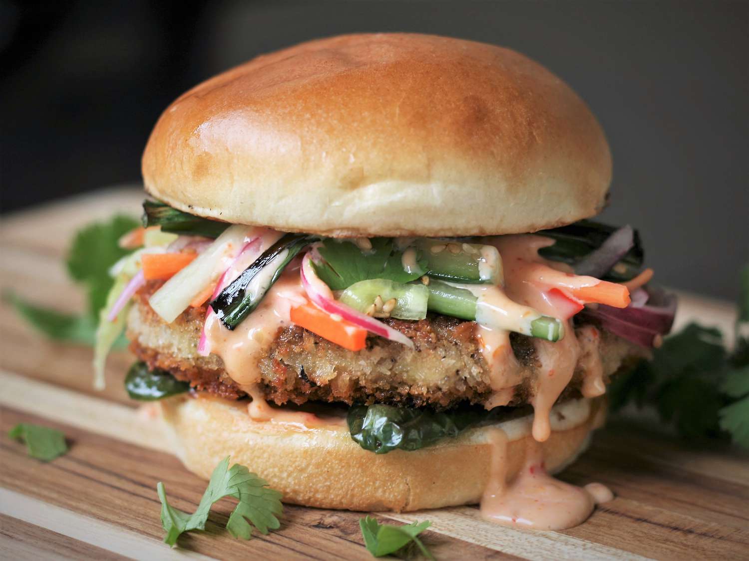 Bang Bang Blended Chicken Burger