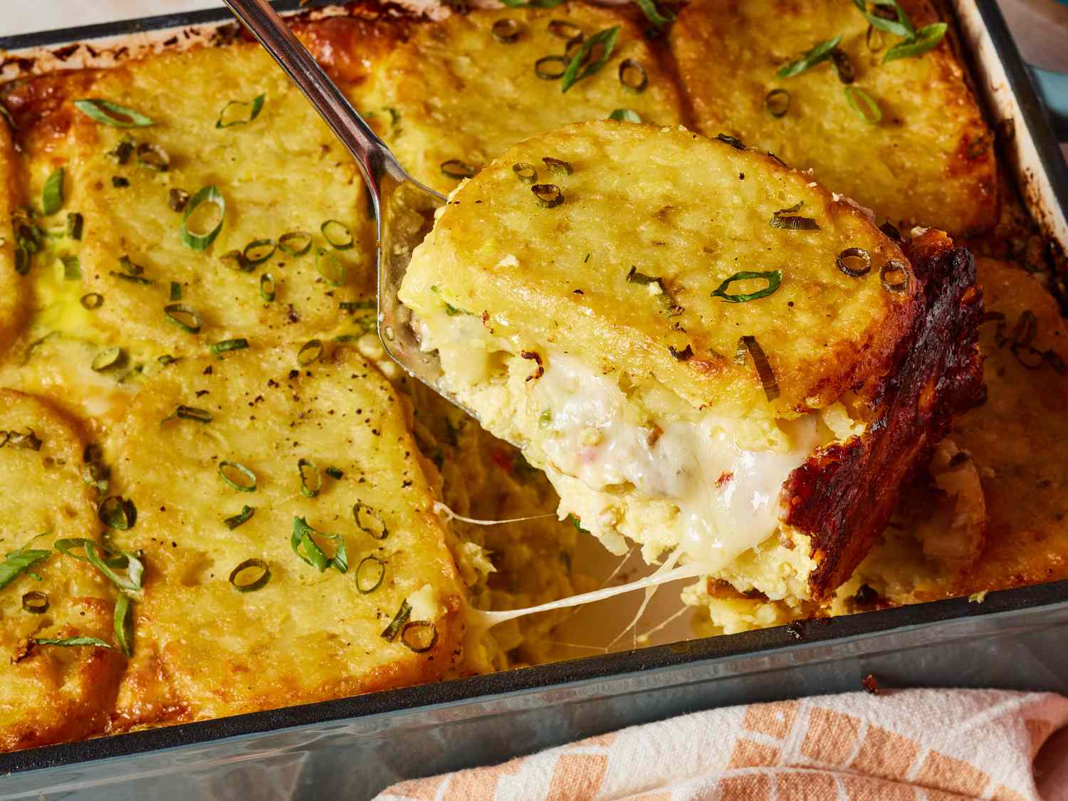 This Genius Breakfast Lasagna Is the Best Use of Hash Brown Patties We've Ever Seen