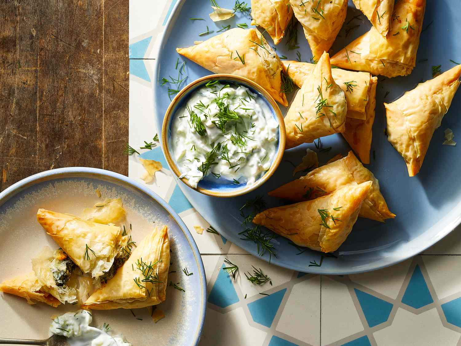 Air Fryer Spanakopita