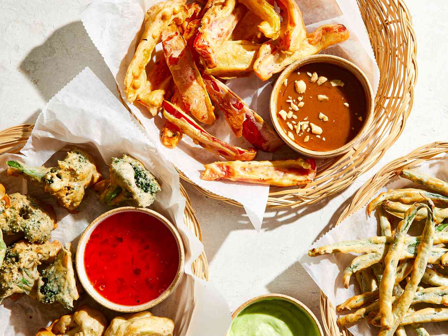 Air Fryer Tempura Vegetables