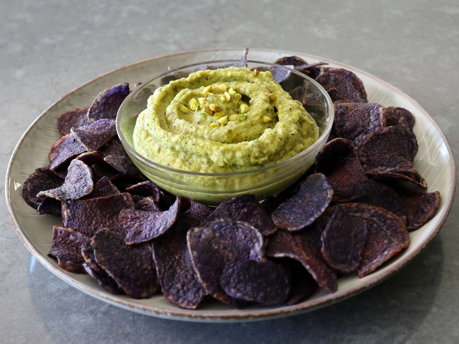 Green No-Bean Hummus